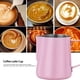 thumbnail image 3 of Jarra de café de acero inoxidable de diseño elegante, herramienta de precisión para café con leche para uso en el hogar y en cafeterías, mango ergonómico para mayor comodidad y agarre, capacidad de, 3 of 5
