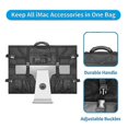 thumbnail image 3 of Monitor Carrying Case Computer Monitor Bag with Pockets Adjustable Travel Carrying Case for 24-27In Desktop Monitor,B, 3 of 5