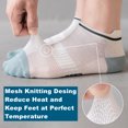 thumbnail image 2 of Unisex Ankle Socks Thin Soft Athletic Low Cut Socks With Tab for Men Women 10-20 Pack, 2 of 7