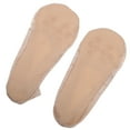 thumbnail image 5 of 5 Pairs Invisible Deep Mouth Lace Socks Sexy Fashion Breathable Soft No Show Socks for Women Beige, 5 of 7