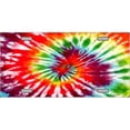 thumbnail image 1 of LP-1406 Red Swirl Tie-Dye Flat Automotive License Plates Blanks for Customizing, 1 of 1