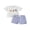 Blue-Sailboat Whale, variant on BemeyourBBs 2Pcs Toddler Baby Boy Summer Clothes Infant Baby Boys Summer Outfits Short Sleeve Sailboat Animal Embroidery T Shirt Tops and Elastic Waist Striped Pockets Shorts Set