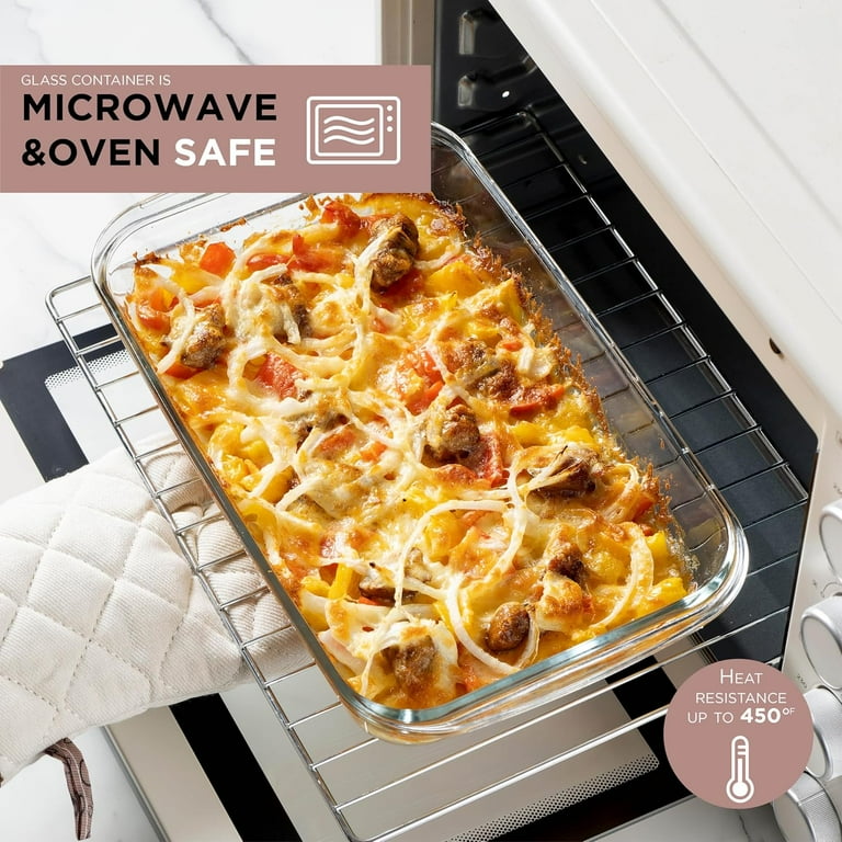 Cook With Color Glass Baking Dish Set with Lids, 4-Pack photo 7