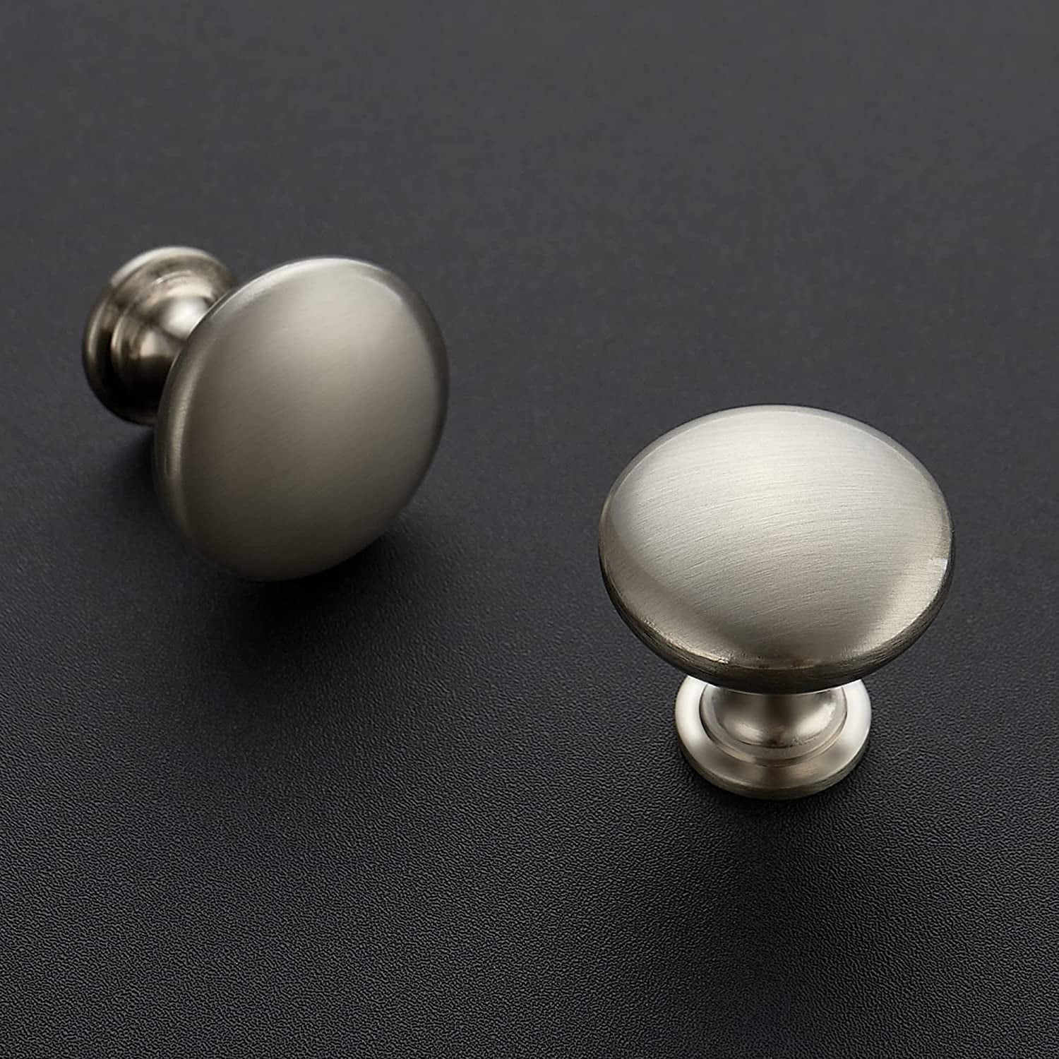 Ravinte 15 Pack Kitchen Cabinet Knobs Brushed Nickel Zinc Knobs Drawer Pulls Door Dresser Drawer Handles Knobs for Dresser Drawers