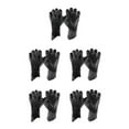 thumbnail image 2 of Guantes de portero Greeniant para fútbol niños adultos antideslizante profesional látex negro 9 Type2 NO2, 2 of 6