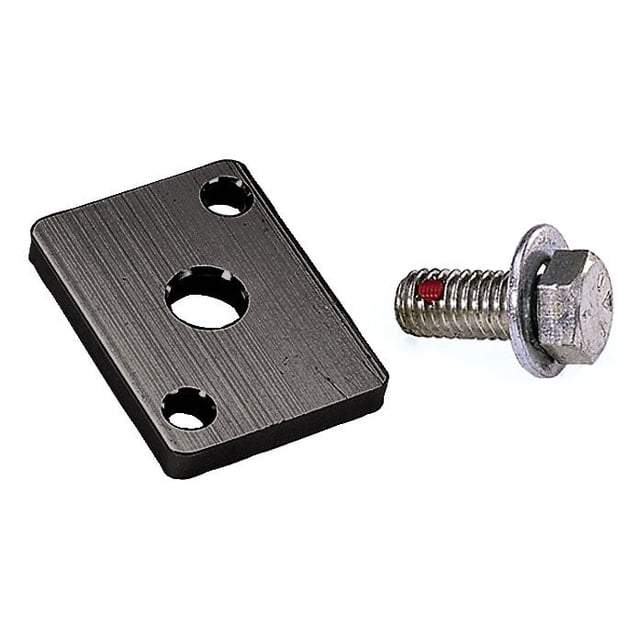 Moroso Performance Oil Pump Block Off Plate 23790 Chevy V8 And 90 Degree V6; Aluminum