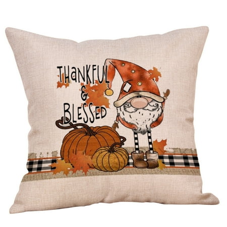 

Yoslce Square Pillow Covers Christmas Pillows For Couch Christmas Ornaments Doll Pillow Covers Santa Claus Pattern Pillowcase