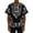 Black, variant on Timeless African Print Tee, Breathable Dashiki Shirt with Geometric Patterns – Plus Size Unisex Cotton Tunic Tops