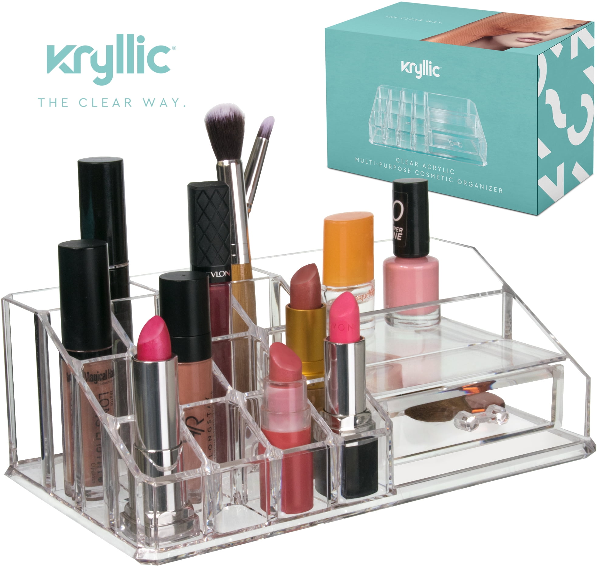 Acrylic Makeup Cosmetic Lipstick Organizer Clear Lip Stick Storage Acrylic Makeup Cosmetic Lipstick Organizer Clear Lip Stick Storage