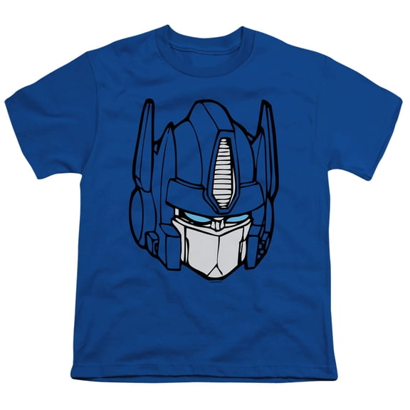 Transformers - Optimus Head - Youth Short Sleeve Shirt - X-Large