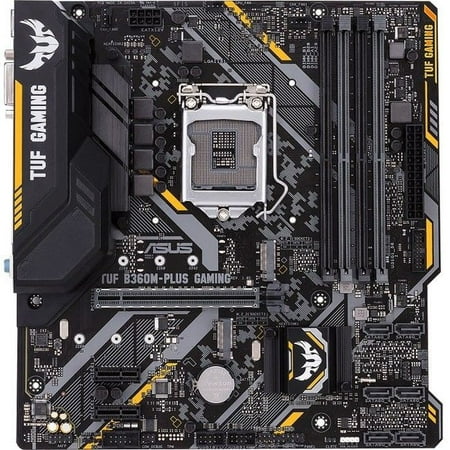 TUF B360M-PLUS GAMING Desktop Motherboard - Intel Chipset -