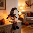thumbnail image 4 of Ailezt Halloween Decor Halloween Witch Hat Long Legs Decorative Ornament With LED Light Home Desktop, 4 of 4