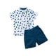 thumbnail image 1 of Conjunto Camisa y Short Para Niño COCO PAU Dinosaurios Azul, 1 of 3