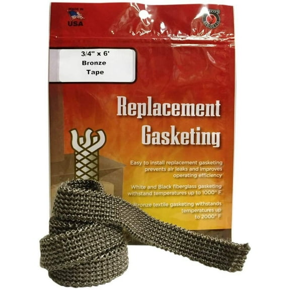 Meeco's Red Devil 3/4 In. x 6 Ft. Black Tape Gasketing 3102B