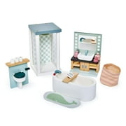 Tender Leaf Toys Dovetail Dollhouse Accessories Detailed Ultra Stylish Wooden Furniture Sets and Room Decor (TL8151)