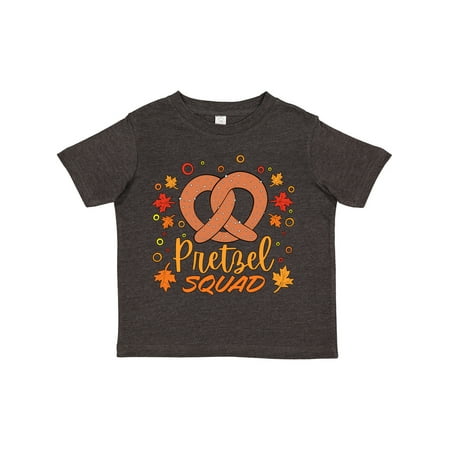 

Inktastic Pretzel Squad Oktoberfest Design with Fall Leaves Gift Toddler Boy or Toddler Girl T-Shirt