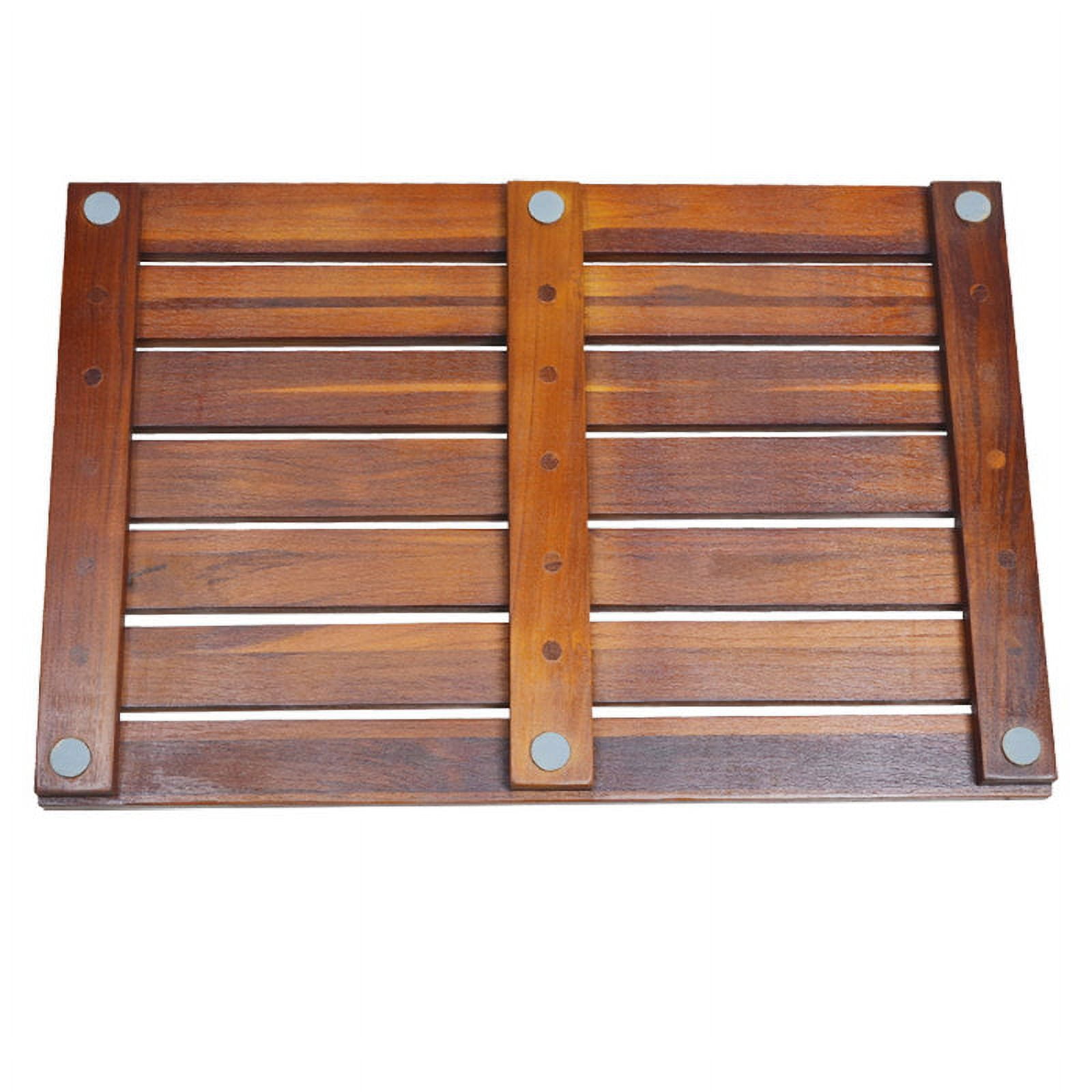 Organizedlife Wooden Non-Slip Mats, Slip Resistant Mat ,Tub Wood Bath Mat, Non-Slip Mat for Indoor or Outdoor，Perfect New Year Gift,