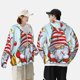 thumbnail image 4 of Balery Funny Christmas Gnome Sudadera ligera de manga larga con capucha y protección solar UPF 50+ para hombre y mujer, ideal para pesca y running-XX-Large, 4 of 7