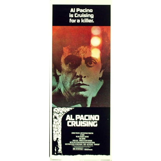 Cruising Poster Movie Insert 14 X 36 Inches 36cm X 92cm Al Pacino Paul Sorvino Karen Allen Powers Boothe Walmart Com