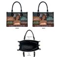 thumbnail image 2 of Personalized Leather Handbag with Zipper for African American Woman, Custom Purses Gift For Black Women, Mother's Day Gift, Church Bags for Women, Bible Bag, Purses For Moms, Personalized Bags DQk1RA, 2 of 6