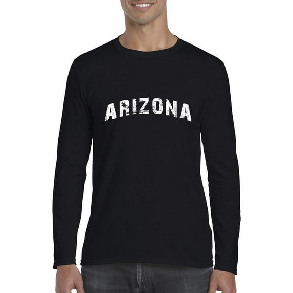 Artix - Mens Long Sleeve T-Shirts, up to Size 5XL - Arizona