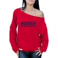 thumbnail image 1 of Awkward Styles Elizabeth Warren Off The Shoulder Sweatshirt for Women Candidates Collection United States of America Elections 2020 President Off The Shoulder Sweatshirt Elizabeth Warren Fans Sweater, 1 of 4