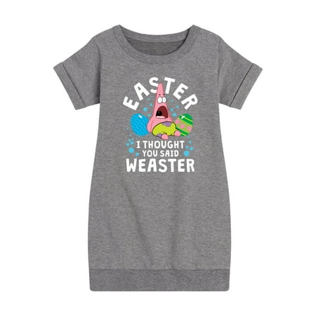 

SpongeBob SquarePants - Easter Weaster - Toddler And Youth Girls Fleece Dress