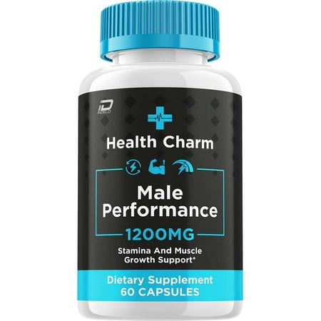 Health Charm for Men Capsules – HealthCharm Overall Health and Energy, Official Formula, Health Charm, All Natural Support Formula, 60 Capsules