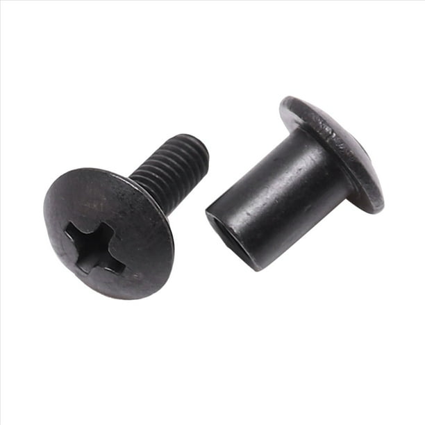 Juego de Tornillos de 300 Piezas Lok Tornillo de Chicago Viene con Arandela para Piezas de Herramienta Manual DIY Kydex Sheath