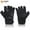 Black, variant on Anti Slip Lifting Gloves with Adjustable Wrist Strap Black ,Size S-2XL