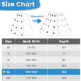 thumbnail image 4 of shiyou-Soft Dog Cone for Dogs After Surgery, Comfortable Dog Cones for Large Medium Small Dogs, Adjustable Dog Recovery Collar for Pets, Waterproof E-Collars for Dogs, Elizabethan Collar (XL), 4 of 4