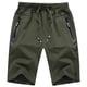 thumbnail image 2 of pstuiky Abreviatura para hombres, Pantalones deportivos holgados con cordón y bolsillo para hombre, primavera/verano Pantalones cortos deportivos para hombre, 2 of 3