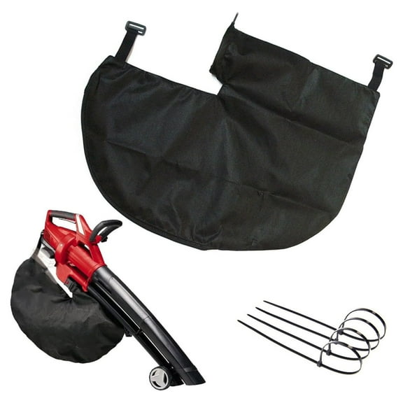 Universal Replacement Bag for Leaf Blower Vacuum, Durable Non-Woven Fabric Collection Bag with Heavy-Duty Zipper, Compatible with Gardenic and Other Major Outdoor Yard Tool Models