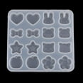 thumbnail image 2 of De Joyería Del Del Silicón De Joyería Del Del Silicón Del Diamante Para Fabricación Pendiente De DIY 9.5x9CM 16pcs Gloria Fabricación de joyas moldes estrella, 2 of 9