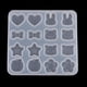 thumbnail image 2 of Moldes de resina epoxi para joyería DIY con forma de corazón de animal 9.5x9CM 16pcs, 2 of 9