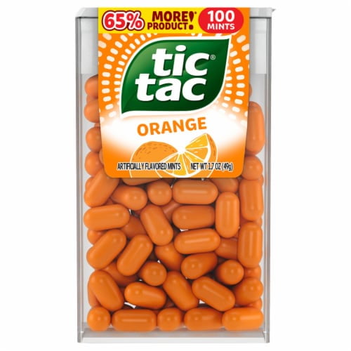 Tic Tac Orange Mints, On-The-Go Refreshment, 1.7 oz 1.7 oz