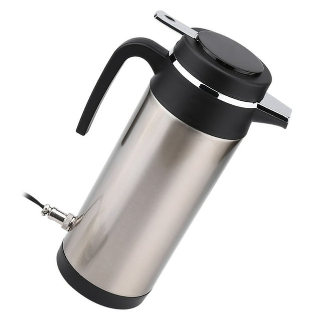Electric In Car Kettle 1200ML 12V Stainless Steel Electric In Car KettleTravel Thermoses Heating Water Bottle