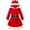 Red, variant on Rovga Kids Santa Dress For Girls Christmas Princess Party Long Sleeve Dresses 7-8 Years