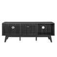 thumbnail image 6 of Modway Iterate Modern Wood TV Stand for TVs up to 65" in Charcoal, 6 of 7
