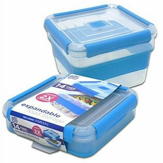 Cool Gear Air Tight Food Lunch Box Container 1.85 Cup BPA-Free 2-Pack