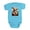 Turquoise, variant on CafePress - Saint Michael The Archangel Body Suit - Cute Infant Bodysuit Baby Romper - Size Newborn - 24 Months