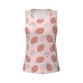 thumbnail image 4 of Lsque Strawberry And Flowers Printed Workout Tank Tops for Women, Athletic Sports Tank Tops, Compression Sleeveless Dry Fit Shirts,Sleeveless Yoga Shirt-Large, 4 of 9