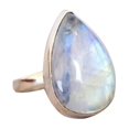 thumbnail image 1 of 925 Rings for Womens,Retro Moonlight-Stone Ring, Creative Decorative Ring Jewelry, 1 of 2