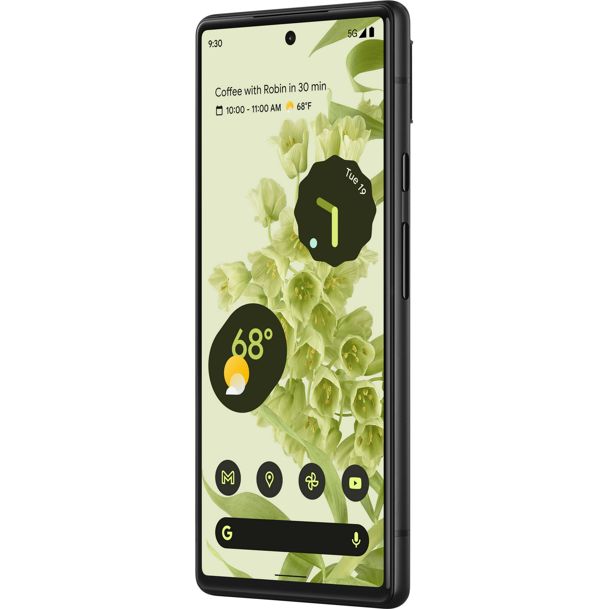 Restored Google Pixel 6 128GB Fully Unlocked Phone Seafoam Green (Refurbished)