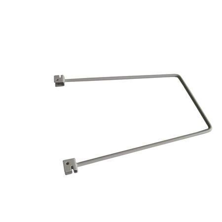 

FixtureDisplays® ecorative Double Slot Bookend Bracket Shelf Dividers Clothes Organizer & Storage Book Shelf Divider 13888