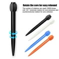 thumbnail image 3 of Stylo Gel Rotatif Décompression Stylo Réponse Nouveauté Abcd Choisissez Stylo à Bille. Q8S5, 3 of 6