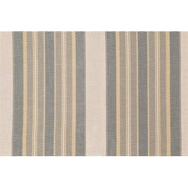 Fabric Robert Allen Beacon Hill Thistle Stripe Pewter White Drapery ZJ49