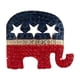 thumbnail image 1 of US Election Brooch Exquisite Alloy Rhinestone Badge Pin Suit Jacket Accessories, 1 of 5