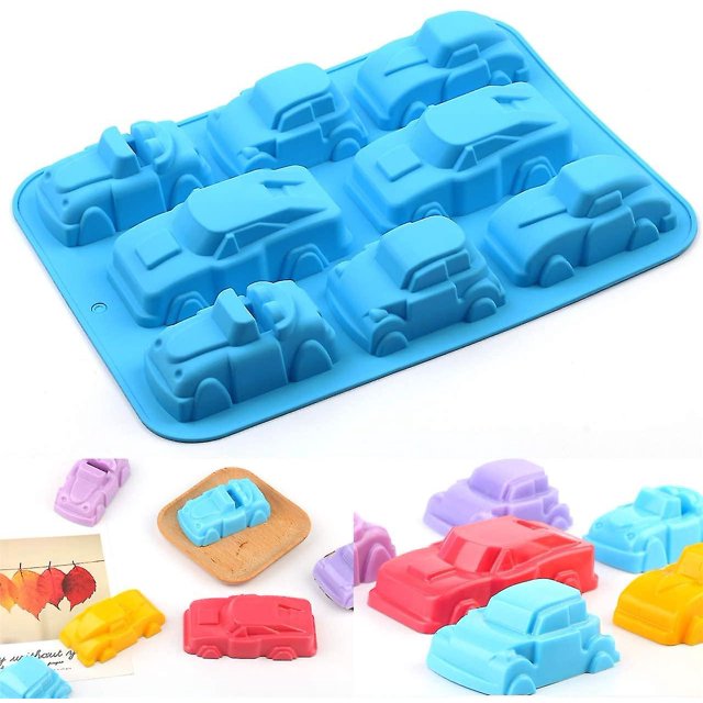 Molde para hornear de silicona de primera calidad de 1 pieza / Molde para muffins para muffins, pasteles, tartas, pudines, cubitos de hielo y gelatina - Molde para tartas de alta c