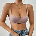 thumbnail image 2 of Busydd Bras for Women with Underwire High Support Push Up Bra Comfortable Breathable Womens Underwear L, 2 of 7
